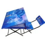 میز تحریر تاشو ایران ستکور برای اتاق کوچک | میز تحریر تا شو باکس دار ایران ستکور دخترانه مدل سیندرلا | فروش میز تحریر تا شو ایران ستکور برای اتاق کودک