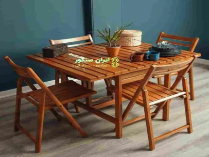 میز تاشو برای تراس فروش تکی و عمده ایران ستکور | خرید اینترنتی میز تاشو ایران ستکور | میز تاشو چوبی ایران ستکور | میز تاشو 4نفره ایران ستکور