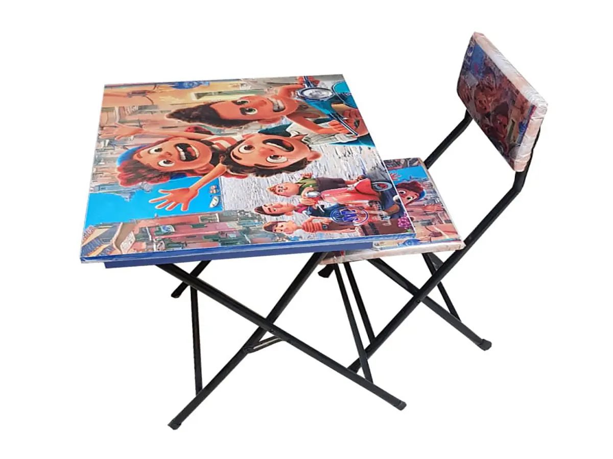 میز_تحریر_لوکا-2 ست میز تحریر و صندلی طرح لوکا مدل تاشو باکسدار { ارسال به سراسر کشور } - Image 1