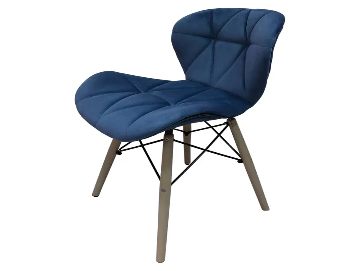 1bfc2740-64e8-41b6-9573-8d8fd520f435 صندلی زین اسبی پایه چوب راش گرجستان - Image 1