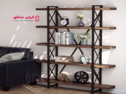 خریده عمده ی شلف 5 طبقه ایستاده ، شلف ایستاده مناسب انواع دکوری و کتاب در فروشگاه ایران ستکور