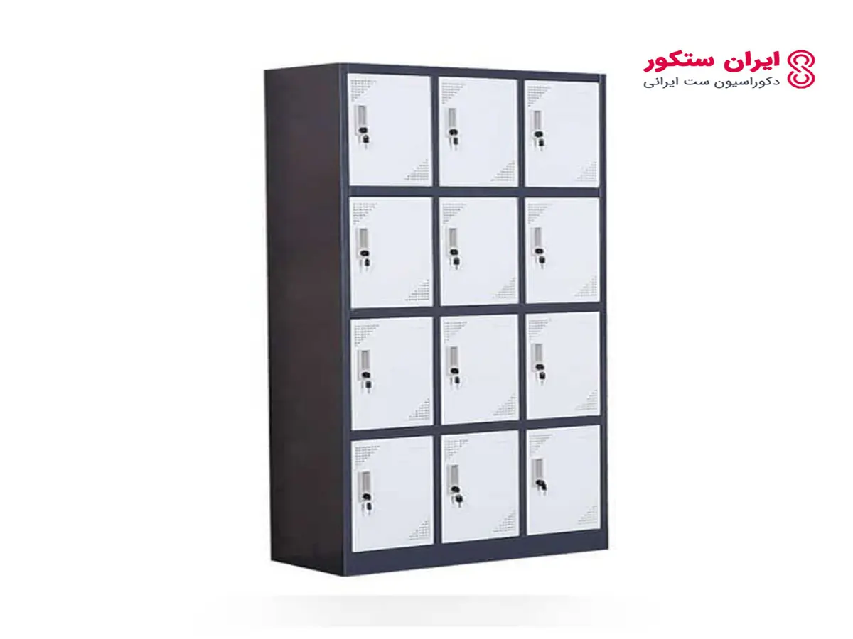 InShot_20241106_214034861 خرید عمده و تک کمد رختکنی | کمد فلزی 12 درب فلزی رختکنی ایران ستکور |