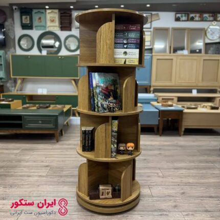 کتابخانه گردان مدل پینترستی | ایران ستکور | کتابخانه گردان