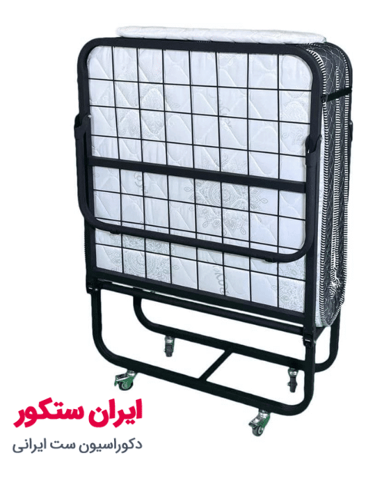 تخت | تخت تاشو فلزی | تخت تاشو پرتابل | تخت تاشو یکنفره | تخت تاشو یک نفره سربازی | تخت تاشو پرتابل | تخت تاشو ایران ستکور | تاشو | سیار