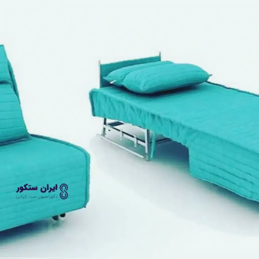 مبل تخت خواب شو ریلی یک نفره | ایران ستکور