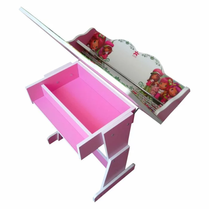 ست-میز-تحریر-و-صندلی-طرح-دختر-توت-فرنگی-مدل-باکسدار