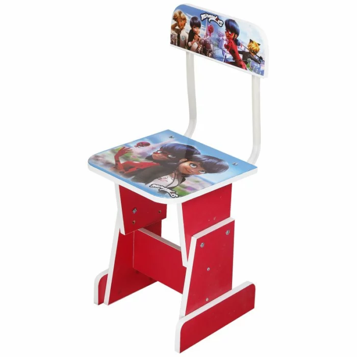 ست-میز-تحریر-و-صندلی-طرح-دختر-کفشدوزکی-مدل-باکسدار-2-