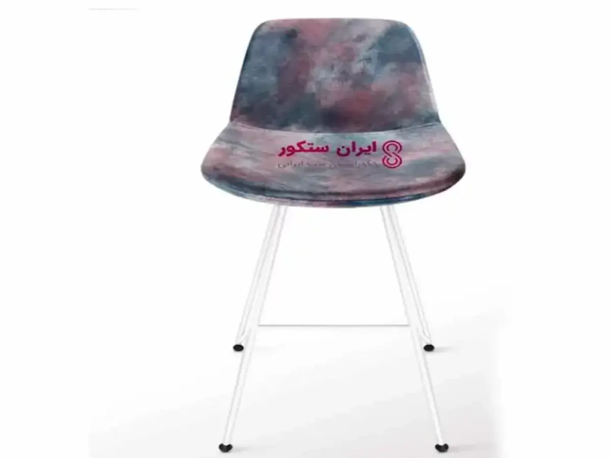 صندلی اپن آشپزخانه مدل روژان پایه ملیتا