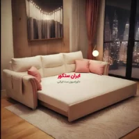 انواع مبلمان مدرن و چند منظوره ایران ستکور برای خانه‌ های امروزی | مبلمان مدرن و چندمنظوره | مبل تخت خواب شو دو نفره | مبل راحتی آنتیک | مبل تخت شو با رنگ سفارشی و پارچه و طراحی خاص